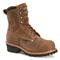 Carolina Men's Poplar 8" Waterproof Logger Boots, Brown