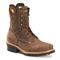 Carolina Men's Coppice 8" Waterproof Composite Toe Logger Boots, Brown