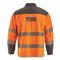 Dutch Military Surplus Hi Vis Orange Work Jacket, Used, Hi-Vis Orange