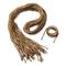 French Military Surplus Tent Ropes, 4 feet, 24 Pack, New