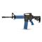 T4E TM-4 Training Marker/Paintball Rifle, .43 Caliber, LE Blue/Black. 14 Rounds