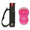 Sabre Runner Pepper Gel with Strap and Clip-On Alarm, Pink