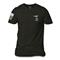 Nine Line Men's Land Shark Short Sleeve T-shirt, Black