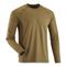 U.S. Military Surplus Bates Long Sleeve Base Layer Shirt, New, Coyote