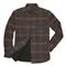 DKOTA GRIZZLY Men's Wade Fleece-lined Shirt Jacket, Copper Shadow