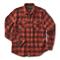DKOTA GRIZZLY Men's Briggs Heavyweight Brawny Flannel Shirt, Picante