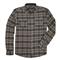 DKOTA GRIZZLY Men's Riley Flannel Shirt, Shadow