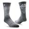 Ariat Graphic Crew Socks, 2 Pairs, Incognito Grey/green