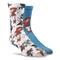 Ariat Women's Western Print Socks, 2 Pairs, Western Flash White/turquoise