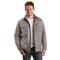 Guide Gear Men's Quilted Flannel Camp Shirt Jacket, Charcoal Heather