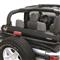 Attaches to roll bars, or behind front/rear seat headrests