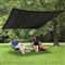 Provides shade when outdoors and camping