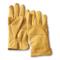 Guide Gear Waterproof Insulated Cowhide Leather Gloves, Tan