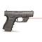 Viridian E Series Red Laser Sight, shown with Glock