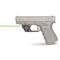 Viridian E Series Green Laser Sight, shown with Glock.