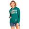 Life Is Good Women's Simply True Good Vibes Hoodie, Spruce Green