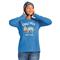 Life is Good Women's Holiday Chill Out Crusher Shirt, Royal Blue