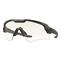 Oakley Standard Issue Ballistic M Frame Alpha Array Shooting Glasses with Prizm Lenses, Matte Black/clr