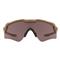 Oakley Standard Issue Ballistic M Frame Alpha Array Shooting Glasses with Prizm Lenses, Terrain Tan/prizm Gry