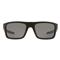 Oakley Standard Issue Drop Point Uniform Collection Sunglasses with Gray Polarized Lenses, Matte Black/gry Polarized
