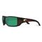 Costa Men's Blackfin 580P Polarized Sunglasses, Tortoise/green Mirror