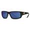 Blue Mirror lenses ideal for reflective open water, Matte Black/blue Mirror