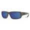 Blue Mirror lenses ideal for reflective open water, Matte Gray/blue Mirror