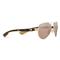 Corrosion-resistant Monel® metal frame, Rose Gold/Tortoise Temples/Copper Silver Mirror