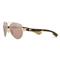 Corrosion-resistant Monel® metal frame, Rose Gold/Tortoise Temples/Copper Silver Mirror
