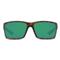 Costa Reefton Polarized Sunglasses, Matte Retro Tortoise/green Mirror