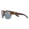 Costa Women's Waterwoman II 580P Polarized Sunglasses, Shiny Wahoo/silver Mirror