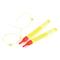 Clam Pro Tackle Glow Ice Buster Bobbers, 6 Pack