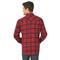 Back view, Red Plaid