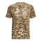 Under Armour Men's Freedom Tech Camo Shirt, Desert Sand/onyx White