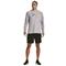 Under Armour Iso-Chill Freedom Hook Hoodie, Mod Gray/white