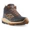 Salomon Men's Outpulse GTX Waterproof Hiking Boots, GORE-TEX, Ebony/bleached Sand/vibrant Orange