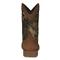 Justin Men's Stampede Rush Woodlands Waterproof Western Boots, Woodland Camo