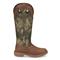 Justin Men's Stampede Rush Strike Snake Boots, Woodland Camo