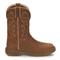 Justin Men's Stampede Rush Waterproof Western Boots, Tan