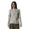 Mountain Hardwear Women's Crater Lake Long Sleeve Half-Zip Pullover, Grey Ice Crag Camo