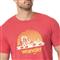 Wrangler Men's Desert Sunset Shirt, Red Heather