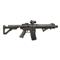 Crosman DPMS SBR CO2 Full-Auto Air Rifle with Red Dot Sight, .177 Caliber, 25 Rounds