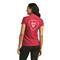 Ariat Women's Laguna Logo V-Neck T-Shirt, Red Bud