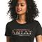Ariat Women's Serape Style T-Shirt, Black