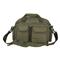 (2) padded side-zip handgun pockets with lockable zipper pulls, Olive Drab