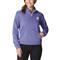 Columbia Women's Trek French Terry Half-Zip Pullover, Purple Lotus/White Stacked Logo