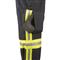 German Fire Service Surplus Overpants with GORE-TEX, Used, Black
