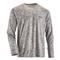 Huk Men's ICON X Running Lakes Shirt, Overcast Gray