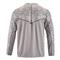 Huk Men's ICON X Running Lakes Shirt, Overcast Gray