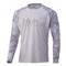 Huk Mossy Oak Fracture Double Header Long Sleeve Shirt, White
